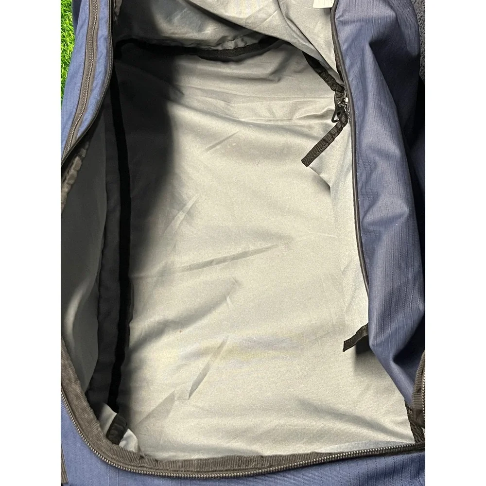 Nike Academy Team Duffel Bag Navy Blue Black Swoosh BA5955-410 Medium